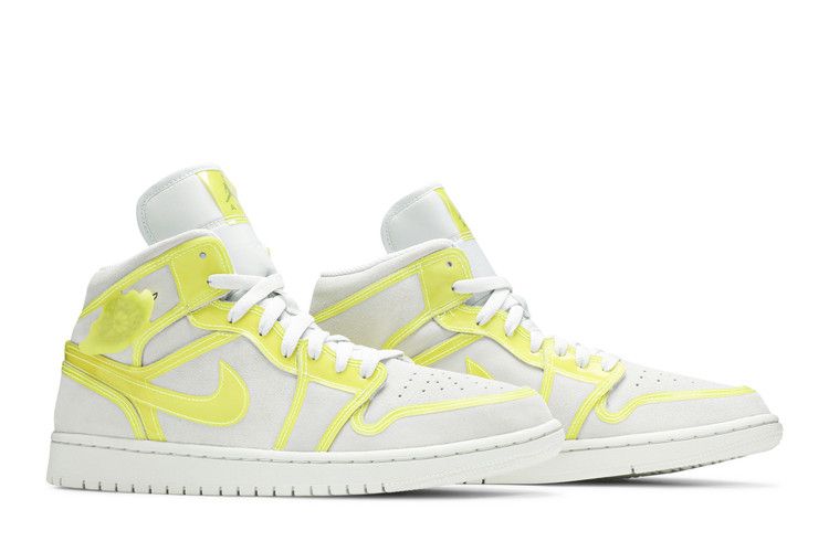 Jordan 1 Mid Opti Yellow (Women's)