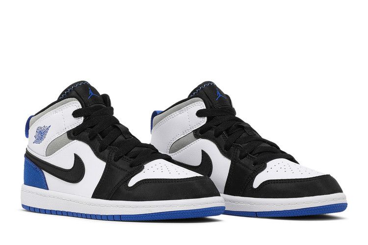 Jordan 1 Mid SE White Black Royal (PS)