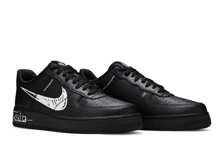 Nike Air Force 1 Low Sketch Black