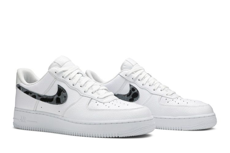 Nike Air Force 1 Low Pony Hair Snakeskin Midnight Turquoise