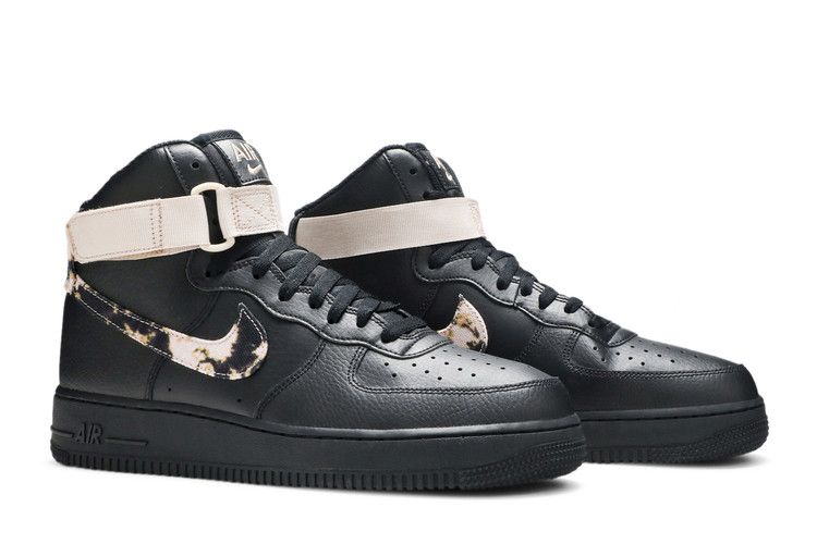 Nike Air Force 1 High Acid Wash Pack Black