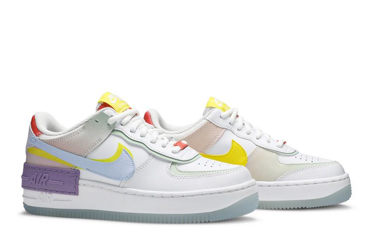 Nike Air Force 1 Low Shadow White Hydrogen Blue Purple (Women's)