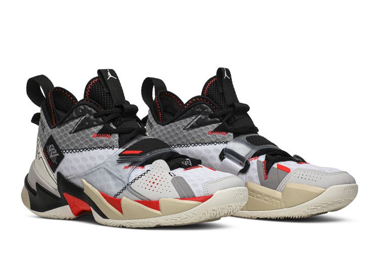 Jordan Why Not Zer0.3 White Bright Crimson Black