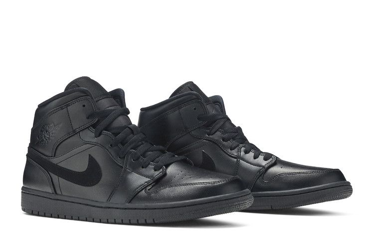 Jordan 1 Mid Black