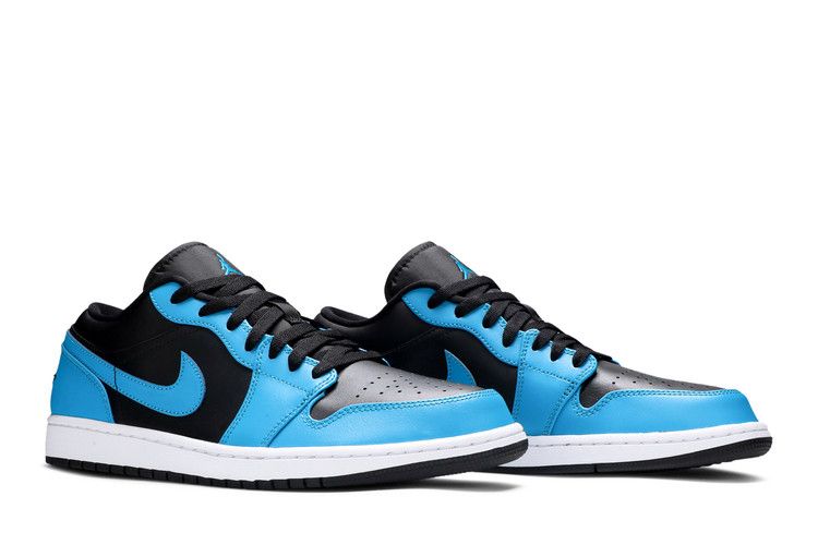 Jordan 1 Low Laser Blue Black