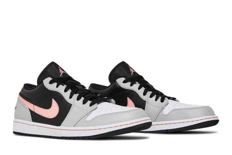 Jordan 1 Low Black Grey Pink