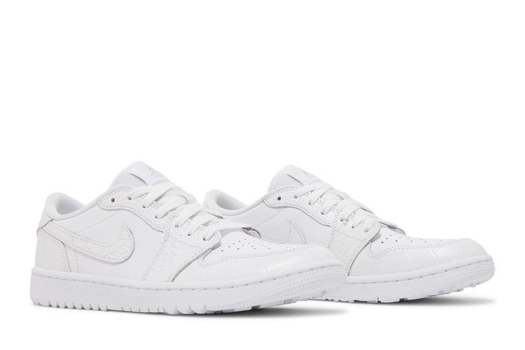 Jordan 1 Retro Low Golf White Croc