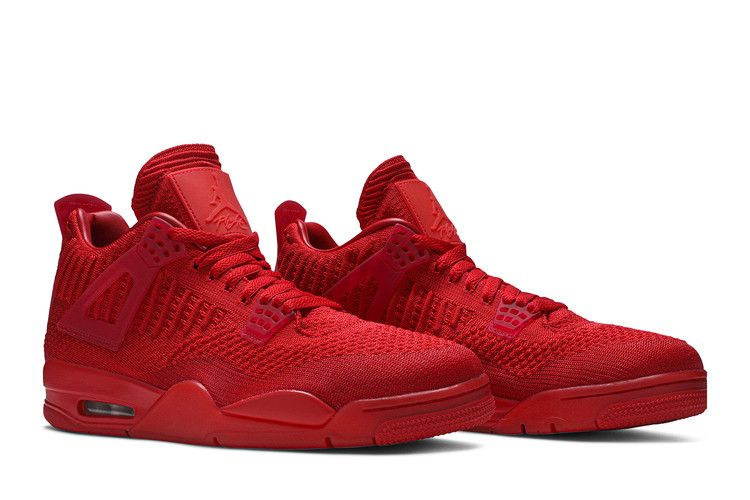 Jordan 4 Retro Flyknit Red