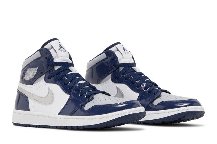 Jordan 1 Retro High Golf Patent Midnight Navy