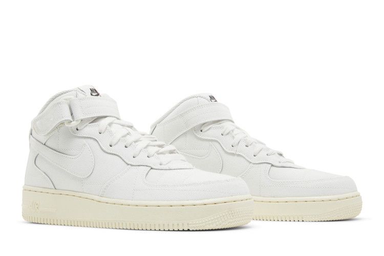 Nike Air Force 1 Mid '07 Summit White Canvas (Women's)
