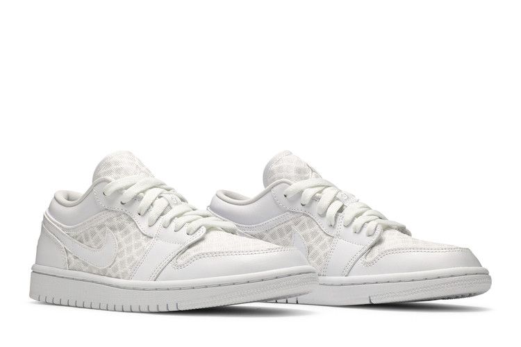 Jordan 1 Retro Low Breathe Triple White (Women's)
