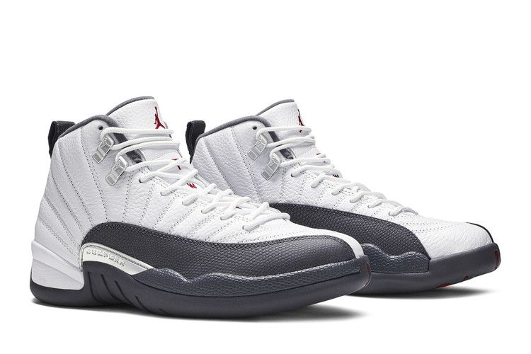 Jordan 12 Retro White Dark Grey