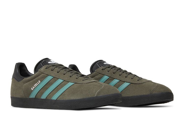 adidas Gazelle Olive Green Black