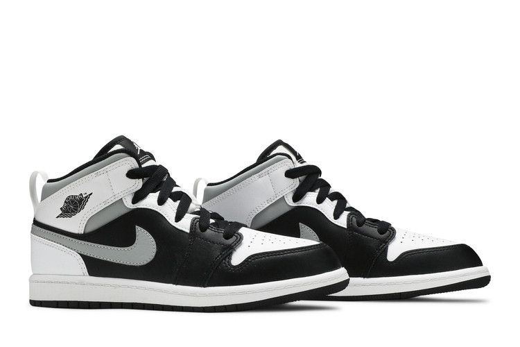 Jordan 1 Mid White Shadow (PS)