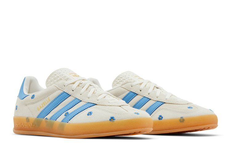 adidas Gazelle Indoor Light Blue Floral (Women's)