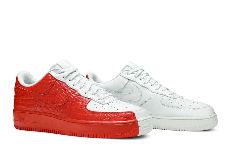 Nike Air Force 1 Low Split Grey Red