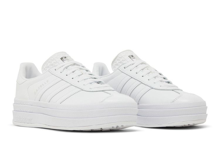 adidas Gazelle Bold Triple White (Women's)