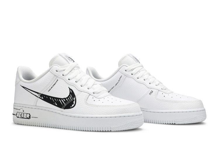 Nike Air Force 1 Low Sketch White Black