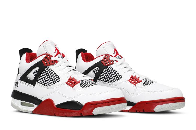 Jordan 4 Retro Fire Red Mars Blackmon