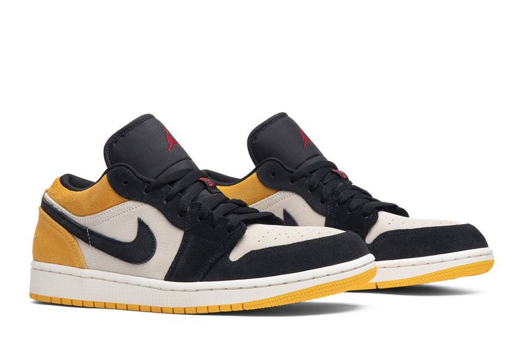 Jordan 1 Low Sail University Gold Black