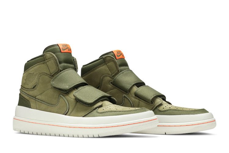 Jordan 1 Retro High Double Strap Olive Canvas