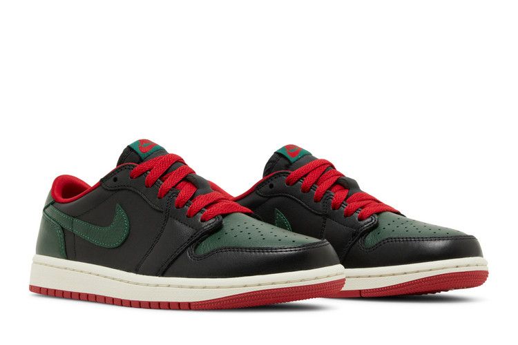 Jordan 1 Retro Low OG Gorge Green Varsity Red (Women's)