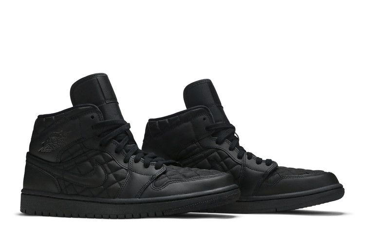 Jordan 1 Mid SE Quilted Black (Women's)
