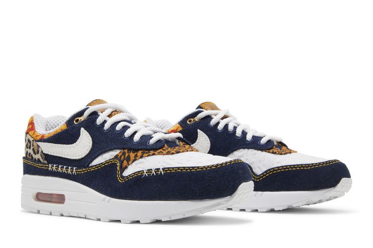 Nike Air Max 1 Premium Denim Leopard