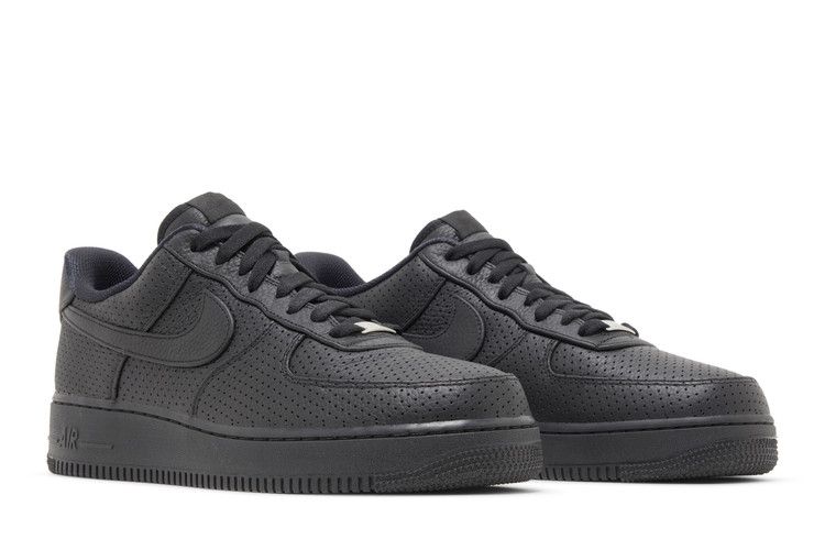 Nike Air Force 1 Low SP Triple Black Perforated