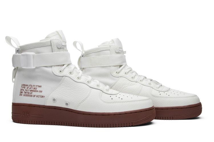 Nike SF Air Force 1 Mid Ivory Mars Stone