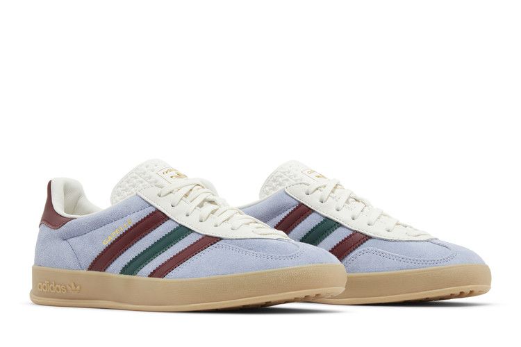 adidas Gazelle Indoor Blue Dawn Collegiate Burgundy