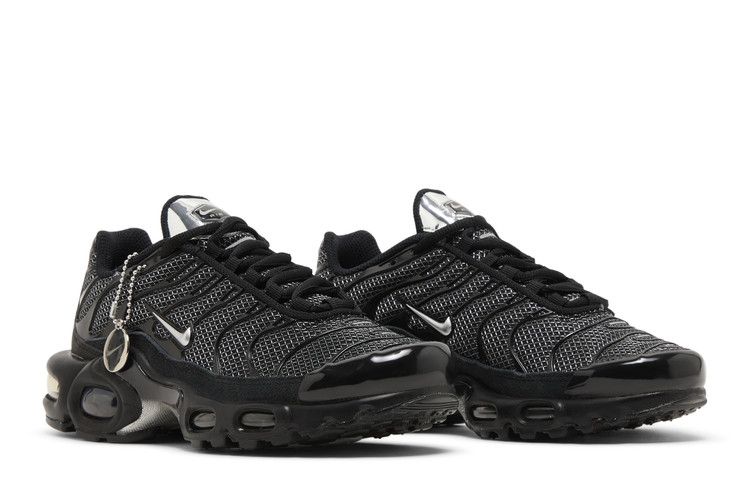 Nike Air Max Plus Black Suede Silver (Women's)
