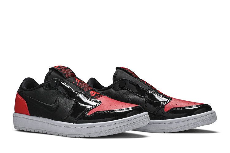 Jordan 1 Low Slip Black Hot Punch (Women's)