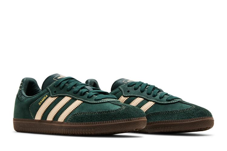 adidas Samba OG Mineral Green Crystal Sand (Women's)