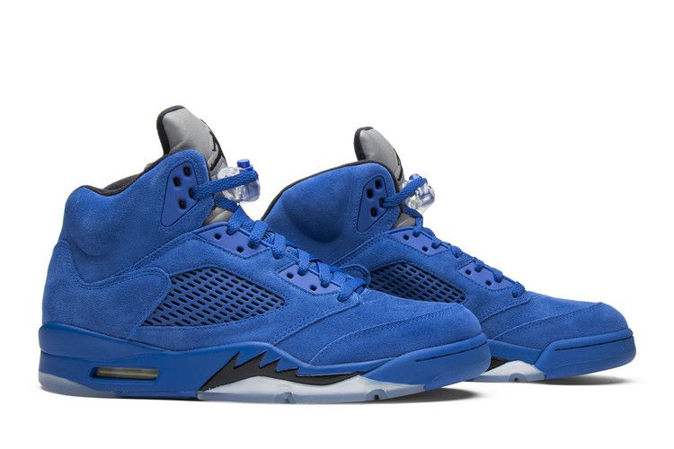 Jordan 5 Retro Blue Suede