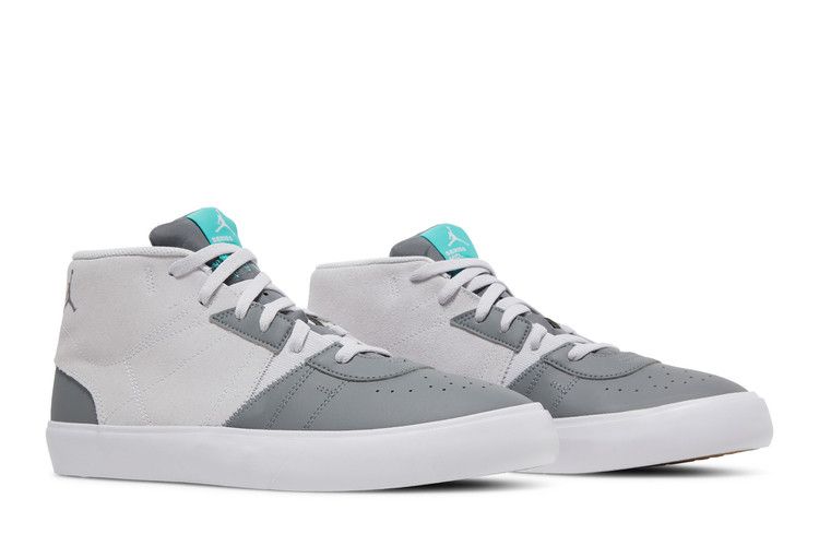 Jordan Series Mid .03 Iris Whisper Smoke Grey Teal