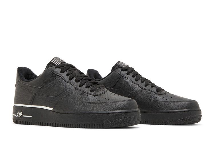 Nike Air Force 1 Low '07 Black White Swoosh