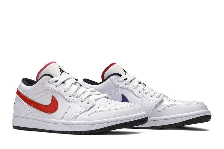 Jordan 1 Low White Multi-Color