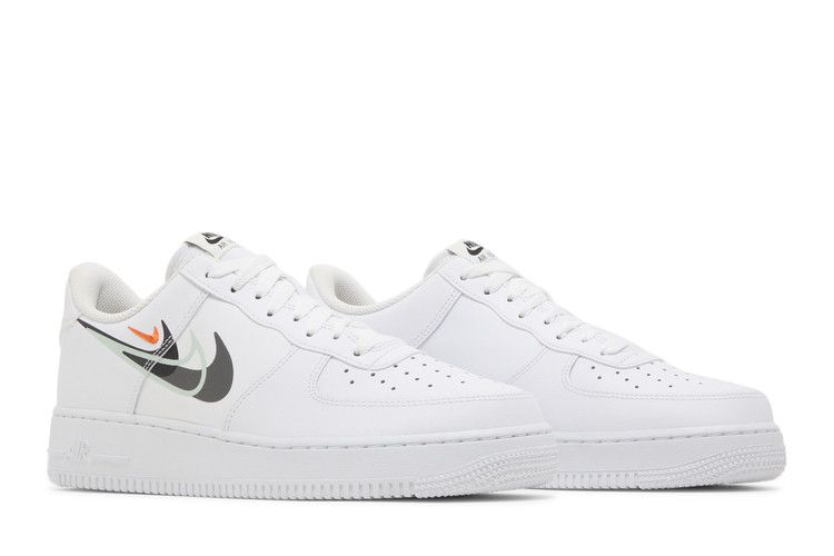 Nike Air Force 1 Low '07 Multi Swoosh White Black