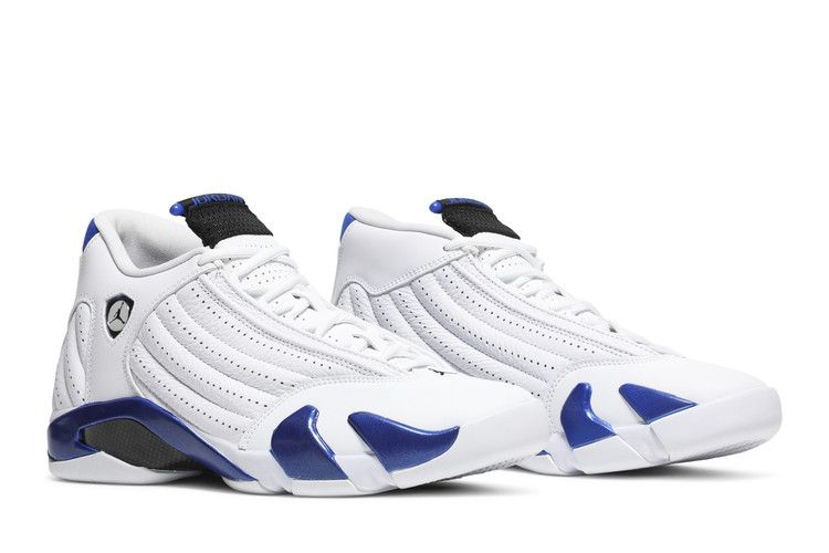 Jordan 14 Retro White Hyper Royal
