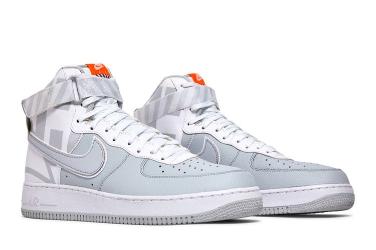 Nike Air Force 1 High Force Logo Pure Platinum
