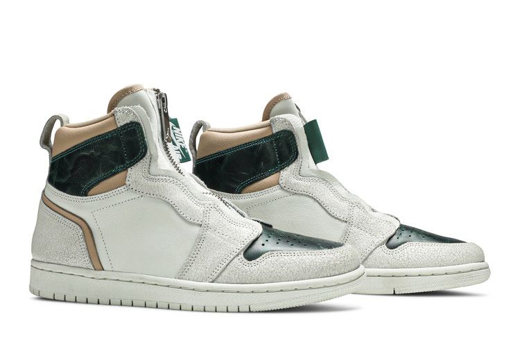 Jordan 1 Retro High Zip Mystic Green (Women's)