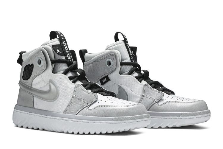 Jordan 1 High React Grey Fog