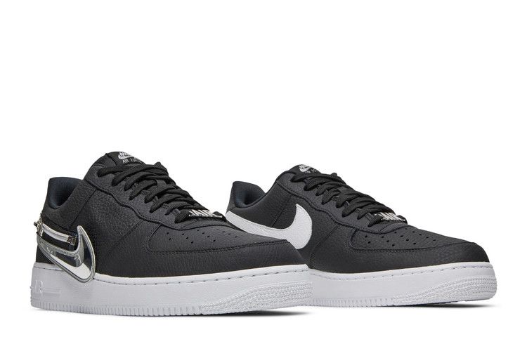 Nike Air Force 1 Low Zip Swoosh Black