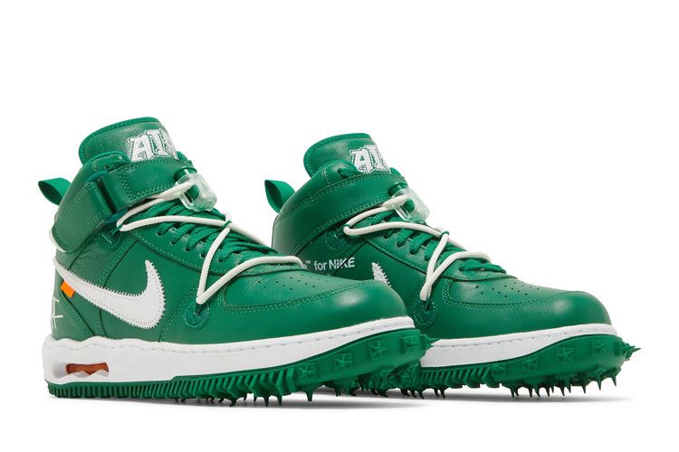 Nike Air Force 1 Mid Off-White Pine Green