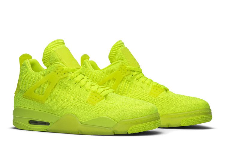 Jordan 4 Retro Flyknit Volt