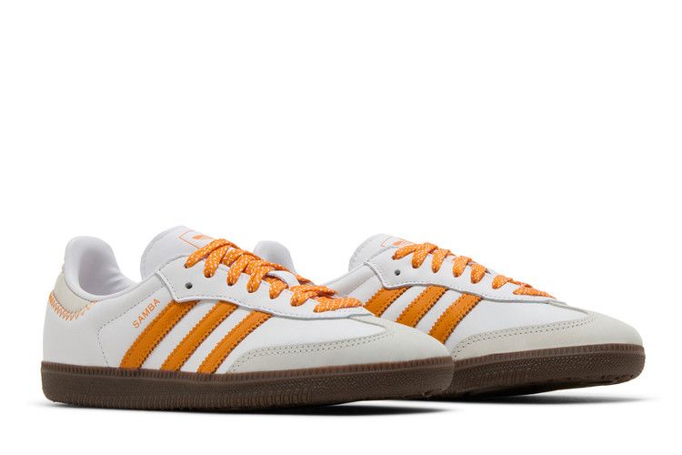 adidas Samba OG Cloud White Orange (Women's)