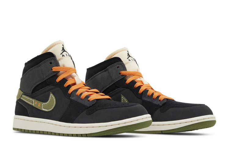 Jordan 1 Mid SE Craft Anthracite Light Olive