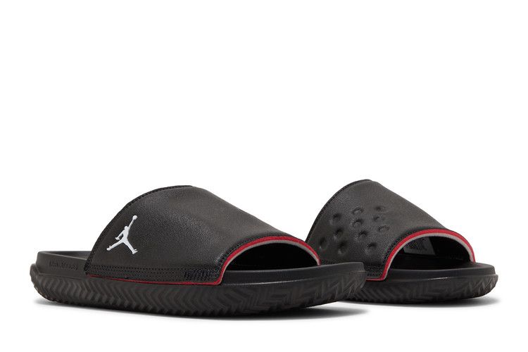 Jordan Play Slide Black University Red