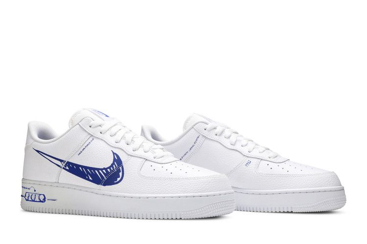Nike Air Force 1 Low Sketch White Royal